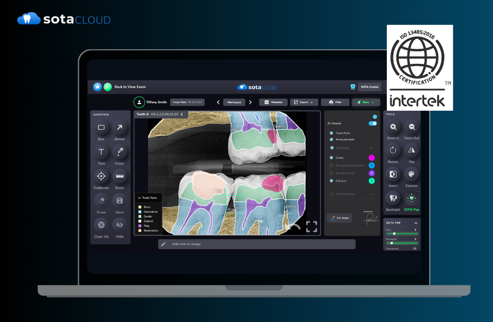 SOTA Cloud Achieves ISO 13485:2016 Certification, Reinforcing Commitment to Quality and Patient Safety