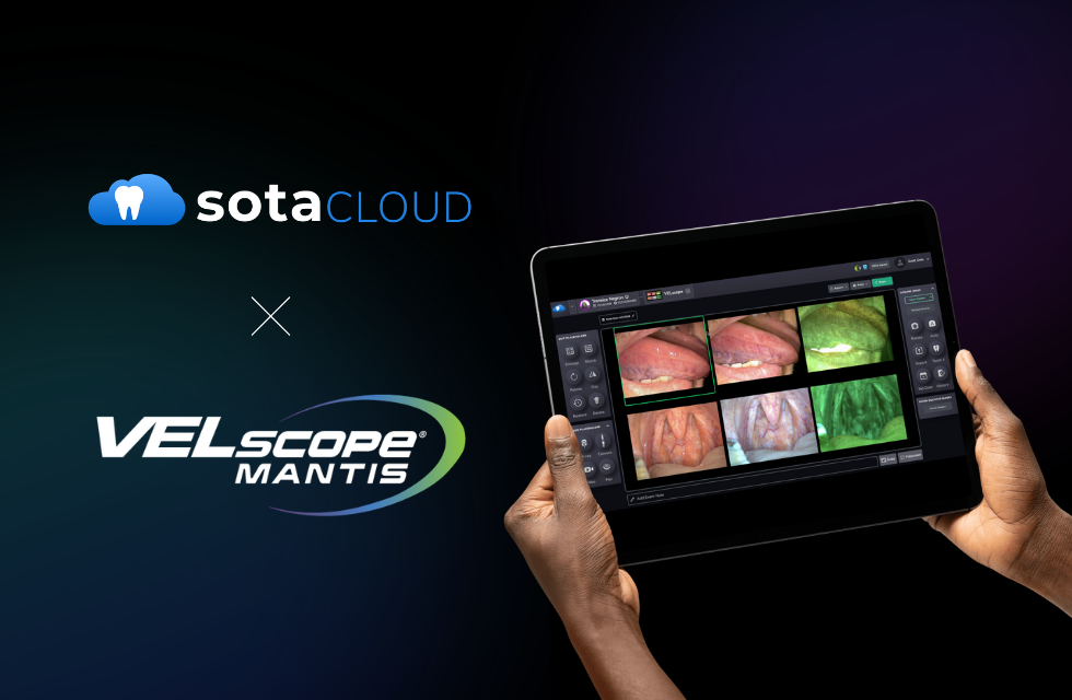 VELscope Mantis and SOTA Cloud Integrate to Deliver Seamless Oral Mucosal Screening and Documentation in a Single Workflow